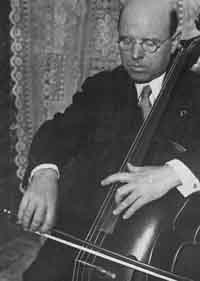 El violoncelista català Pau Casals