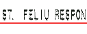 Logo ST. Feliu Respon
